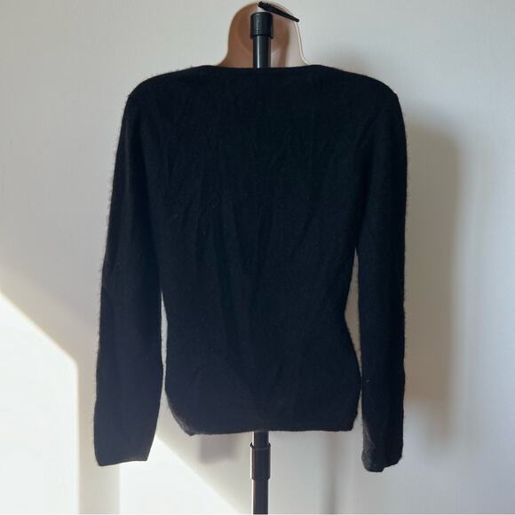 Charter Club Cashmere Sweater Black Size Small‎ V Neck Long Sleeve Top - Picture 2 of 7